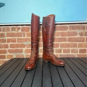 Vintage Biltrite Lace-Up Riding Boots
